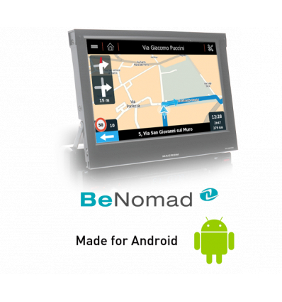 Mappa di navigazione BeNomad - Profilo Camper e Auto