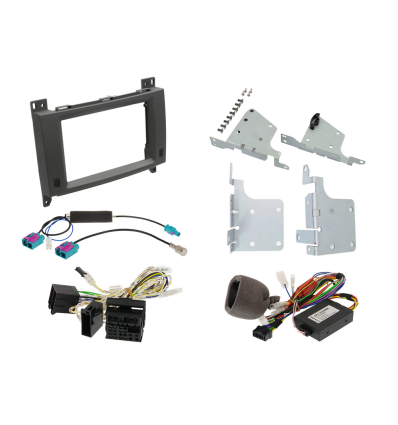 Alpine KIT-702MB - Kit di installazione monitor da 7" per Mercedes Sprinter (W906), Vito e Viano (W639)
