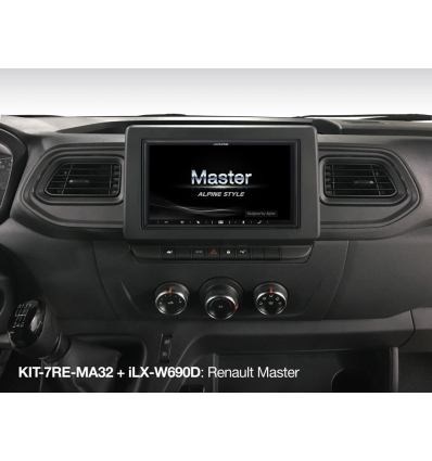Sistema Multimediale Alpine iLX-W690D-MA32 da 7" - Renault Master 3