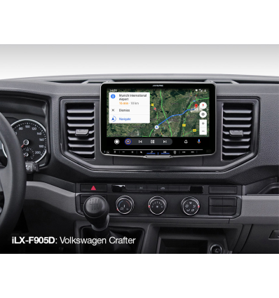 Sistema Multimediale Alpine iLX-F905-CRA-0 Halo9 - Volkswagen Crafter SY con predisposizione radio