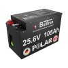 BullTron Polar 105Ah - Batteria LiFePO4 25.6V 150A