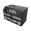 BullTron Polar 105Ah - Batteria LiFePO4 25.6V 150A