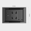 Ampire RVM051 - Monitor TFT da 12,7 cm (5'') con 2 ingressi video