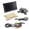 Ampire RVM071 - Monitor TFT da 17,8 cm (7'') con 2 ingressi video