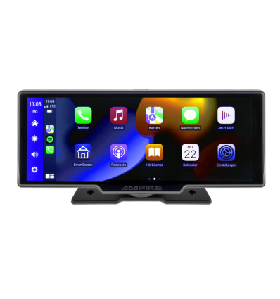 AMPIRE CPM103 Smartphone-Monitor da 10'' con Dashcam AHD e ingresso per retrocamera