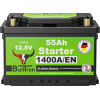 BullTron Starter Polar 55Ah - Batteria di avviamento LiFePO4 12.8V