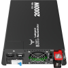 BullTron Combi (2000W Inverter + 80A Caricabatterie) con display remoto