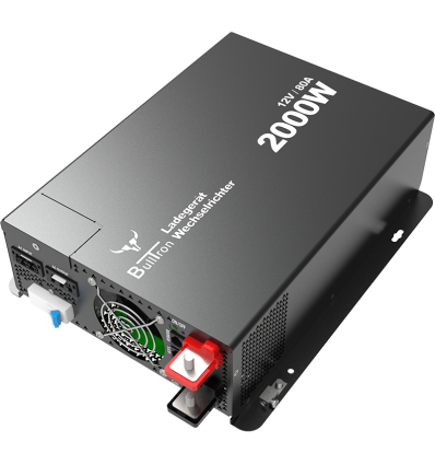 BullTron Combi (2000W Inverter + 80A Caricabatterie) con display remoto