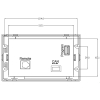 BullTron Combi (2000W Inverter + 80A Caricabatterie) con display remoto
