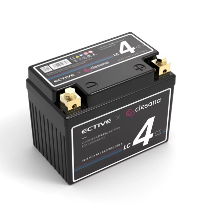 ECTIVE LC 4CS 4 Ah LiFePO4-Batterie per Clesana C1 Toilette