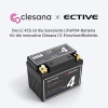 ECTIVE LC 4CS 4 Ah LiFePO4-Batterie per Clesana C1 Toilette