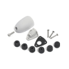 Scanstrut DS-H6 - Passacavo orizzontale, plastica grigia, cavo 2-6mm