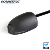 Scanstrut DS-H6-BLK - Passacavo orizzontale, plastica nera, cavo 2-6mm