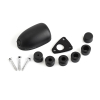 Scanstrut DS-H6-BLK - Passacavo orizzontale, plastica nera, cavo 2-6mm