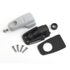 Scanstrut DS-H10 - Passacavo orizzontale, plastica grigia, cavo 6-10mm