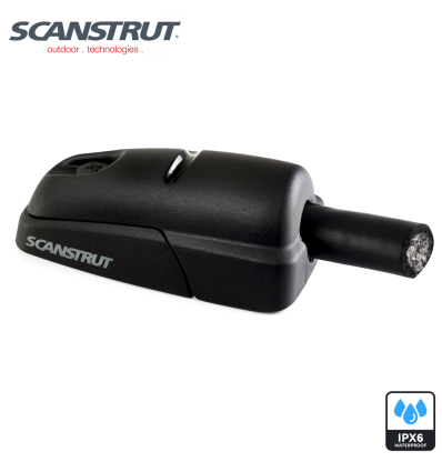 Scanstrut DS-H10-BLK - Passacavo orizzontale, plastica nera, cavo 6-10mm