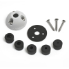 Scanstrut DS6-P - Passacavo verticale, plastica grigia, diam. 6mm per cavo 2-6mm