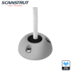 Scanstrut DS16-P - Passacavo verticale, plastica grigia, diam.16mm per cavo 2-8mm