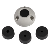Scanstrut DS21A-P - Passacavo verticale, plastica grigia, diam. 21mm per cavo 4-9mm