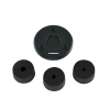 Scanstrut DS-LP-21A-BLK - Passacavo verticale, alluminio nero, diam. 21mm per cavo 4-9mm