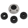 Scanstrut DS30-P - Passacavo verticale, plastica grigia, diam. 30mm per cavo 9-14mm