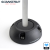 Scanstrut DS30-P-BLK - Passacavo verticale, plastica nera, diam. 30mm per cavo 9-14mm