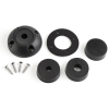 Scanstrut DS30-P-BLK - Passacavo verticale, plastica nera, diam. 30mm per cavo 9-14mm