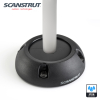 Scanstrut DS40-P-BLK - Passacavo verticale, plastica nera, diam. 40mm per cavo 12-15mm