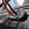 Scanstrut DS-MULTI-P-BLK - Passacavo multi verticale, plastica nera, cavo fino a 15mm