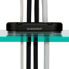 Scanstrut DS-MULTI-P-BLK - Passacavo multi verticale, plastica nera, cavo fino a 15mm