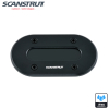 Scanstrut DS-LP-MULTI-BLK- Passacavo multi verticale, alluminio nero, cavo fino a 15mm