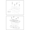 Scanstrut DS-LP-MULTI-BLK- Passacavo multi verticale, alluminio nero, cavo fino a 15mm