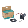 Scanstrut SC-TILE-10 - Caricabatterie Dual USB-A & C Interior, nero