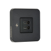 Scanstrut SC-TILE-20 - Caricabatterie Dual USB-C Interior, nero