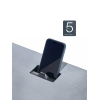 Scanstrut Aura 10W SC-CW-14G - Caricabatterie wireless con vano