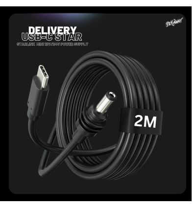 Cavo USB-C/DC Pekaway per Starlink Mini