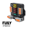 Pekaway FUSY Mini – Portafusibili WAGO a 6 circuiti