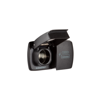 Scanstrut SC-MULTI-F2 Flip Pro Duo - Presa USB-A USB-C e 12 V